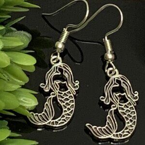 Mermaid Earring, Mermaid Jewelry, Gift Idea, Nautical Earring, Beach Earring